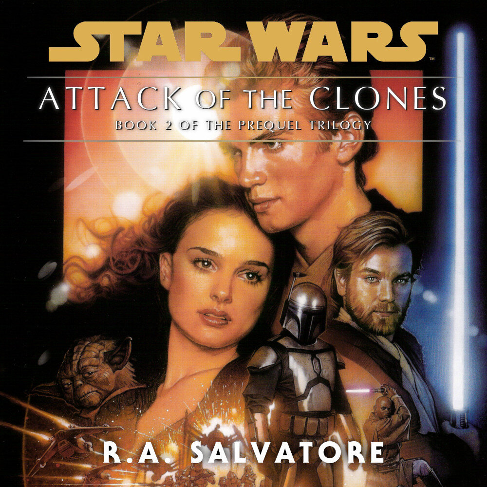 Audiobook cover for Star Wars Episode II - Attack of the Clones