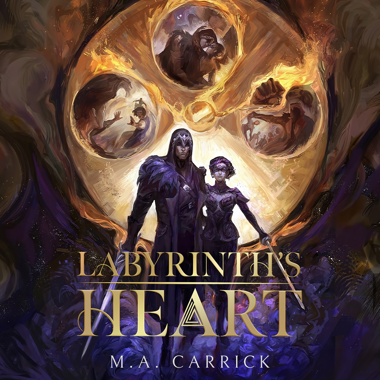 Audiobook cover for Labyrinth's Heart