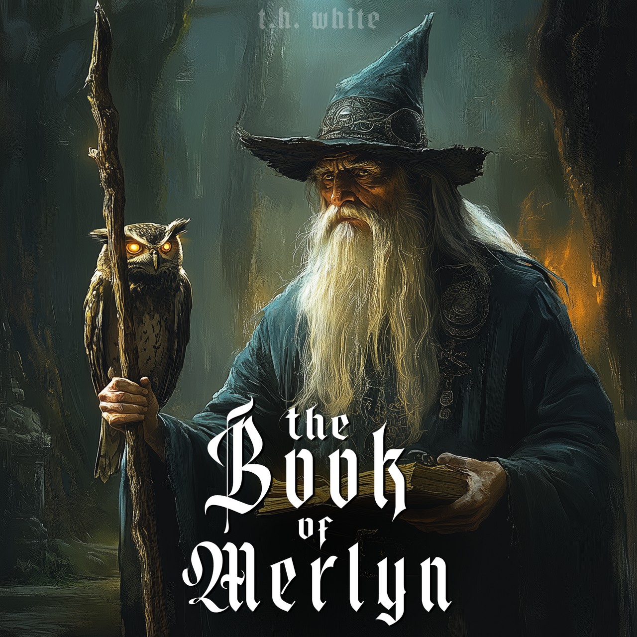 Audiobook cover for The Book of Merlyn