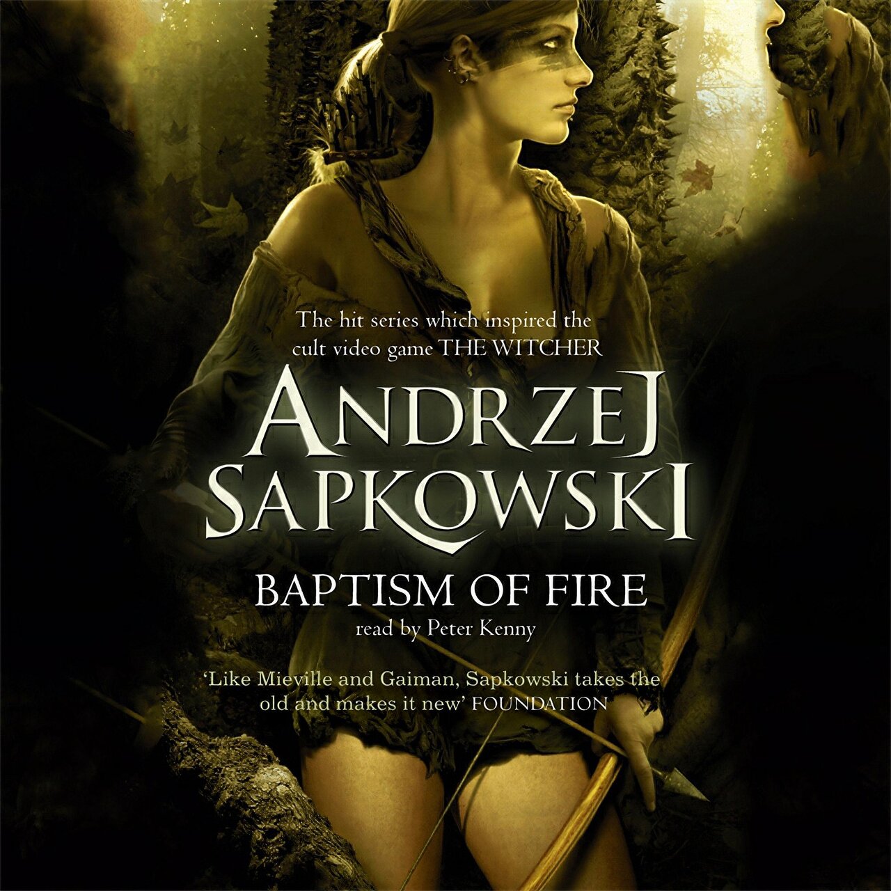 Audiobook cover for Chrzest ognia