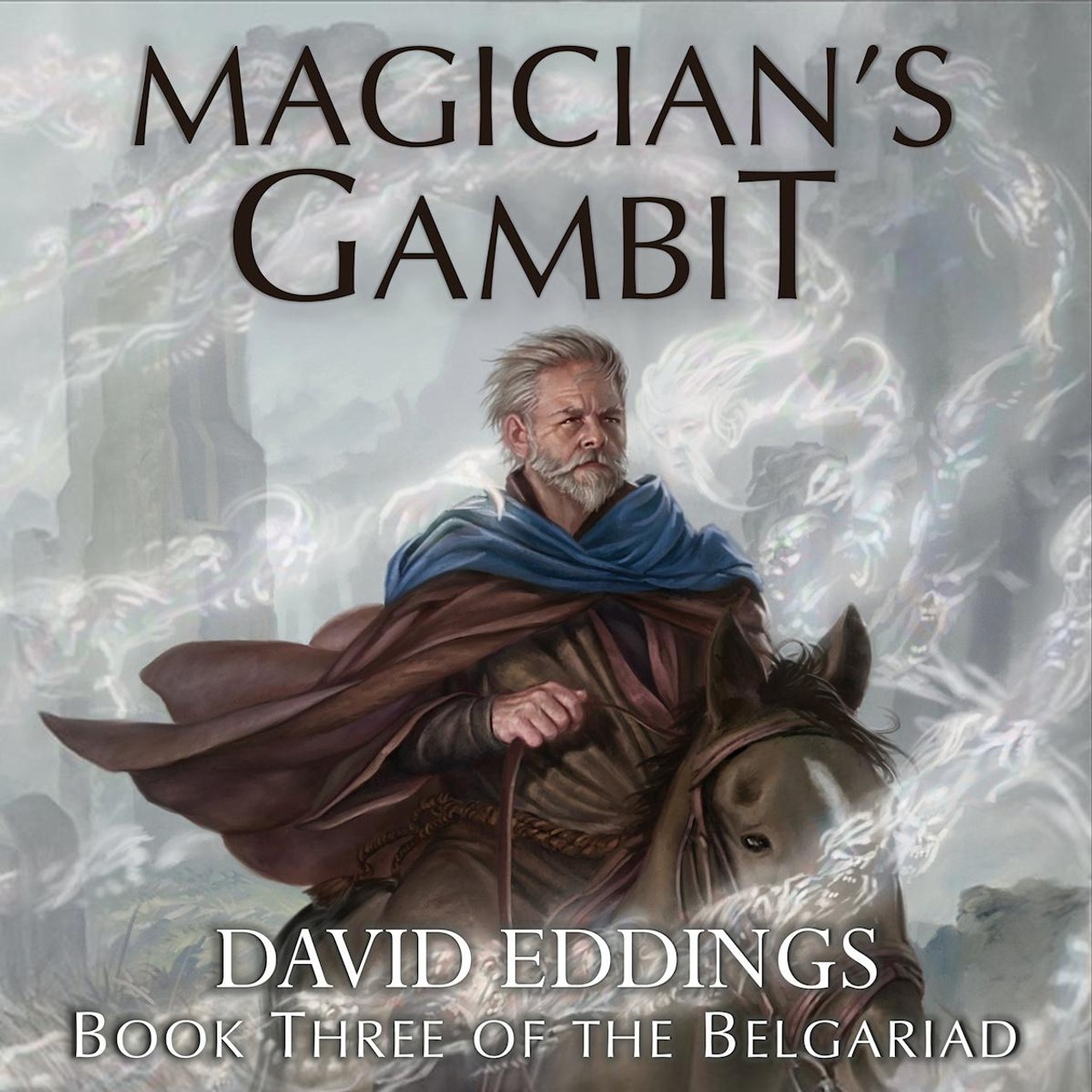 Audiobook cover for MAGICIAN'S GAMBIT (Eddings, David. , the Belgariad, Bk. 3.)
