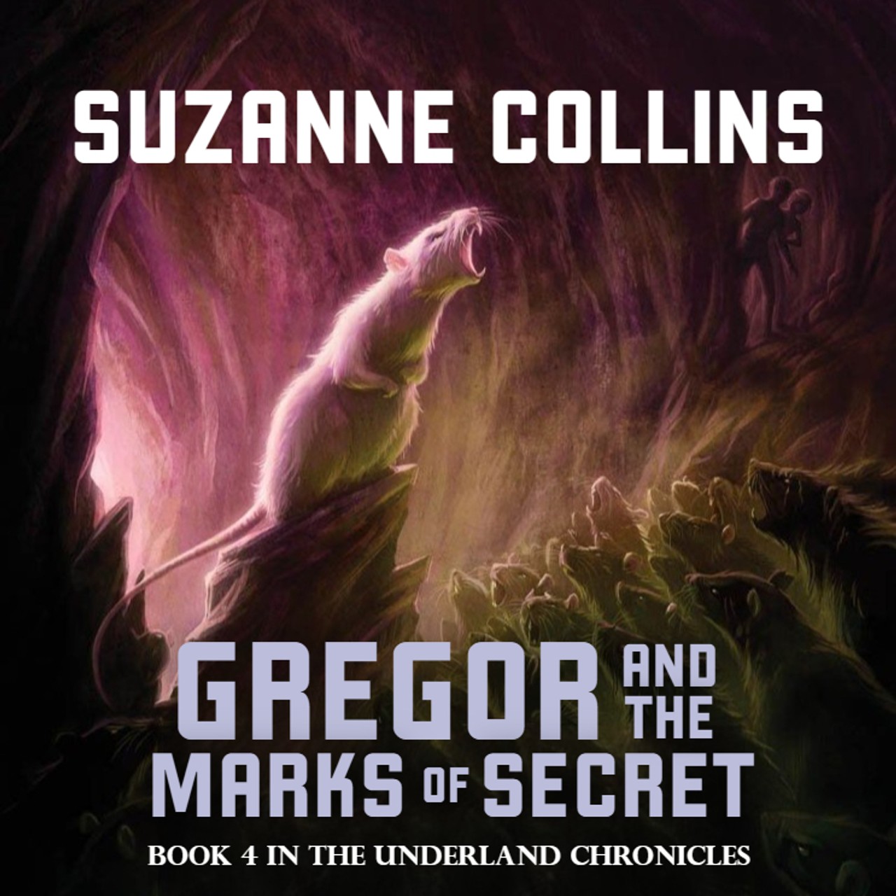 Audiobook cover for Gregor and the Marks of Secret