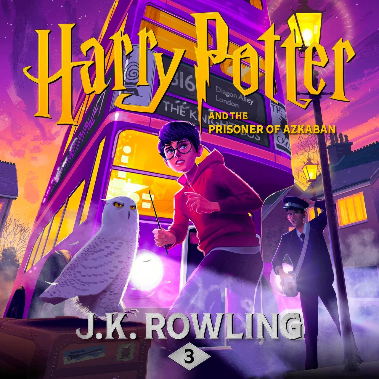 Audiobook cover for Harry Potter and the Prisoner of Azkaban