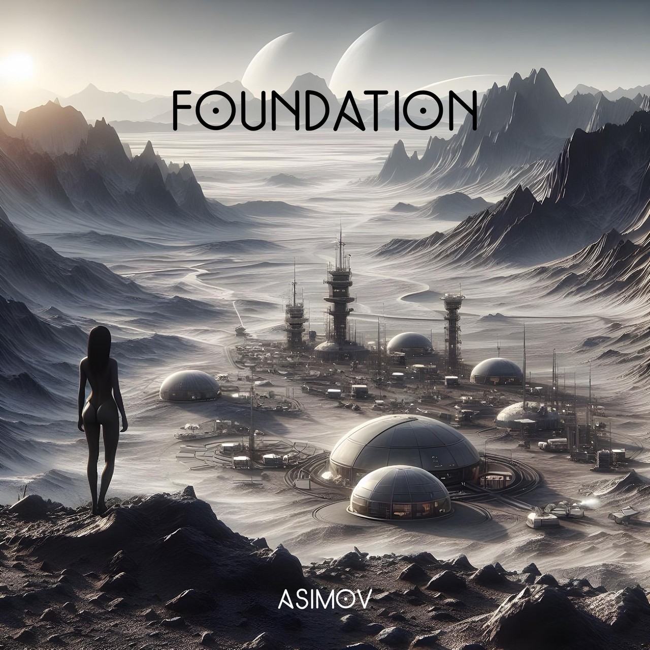 Audiobook cover for The Foundation Trilogy