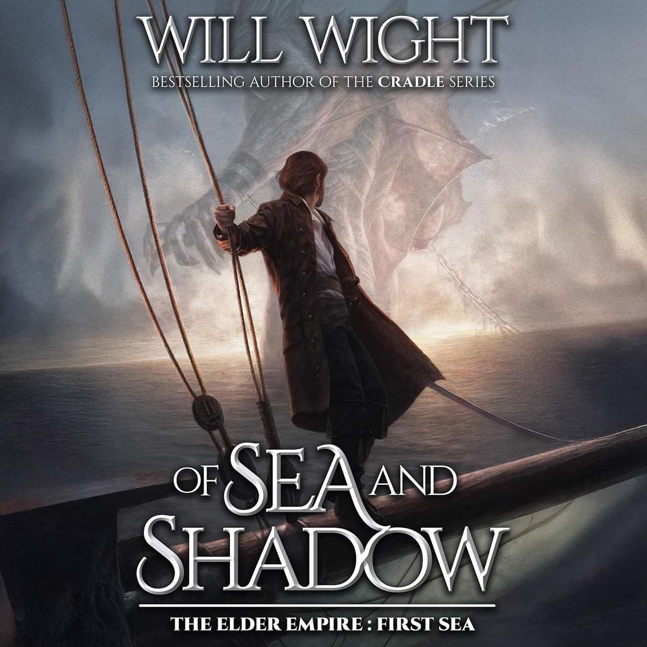 Audiobook cover for Of Sea and Shadow (The Elder Empire) (Volume 1)