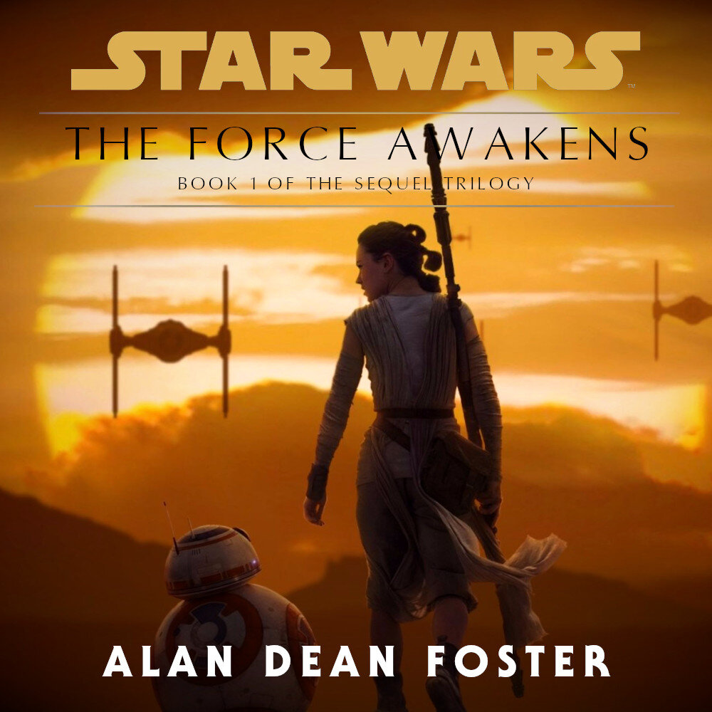Audiobook cover for Star Wars Episode VII - The Force Awakens