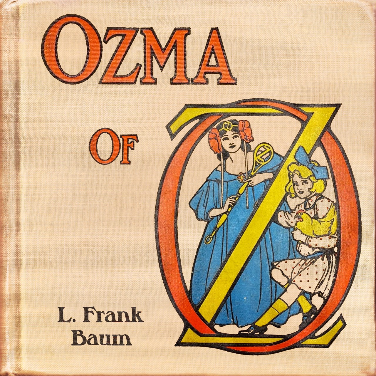 Audiobook cover for Ozma of Oz