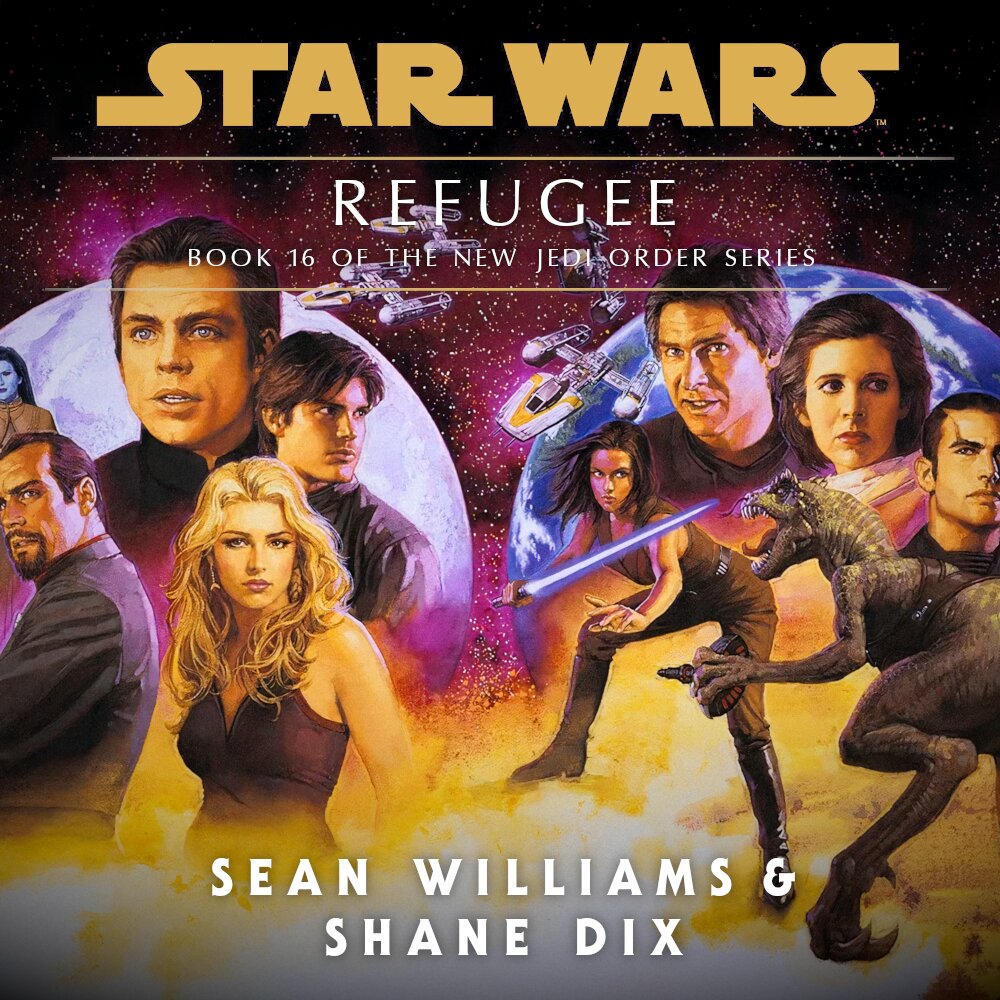 Audiobook cover for Star Wars - The New Jedi Order - Force Heretic II - Refugee