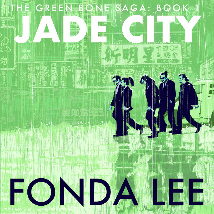 Audiobook cover for Jade City