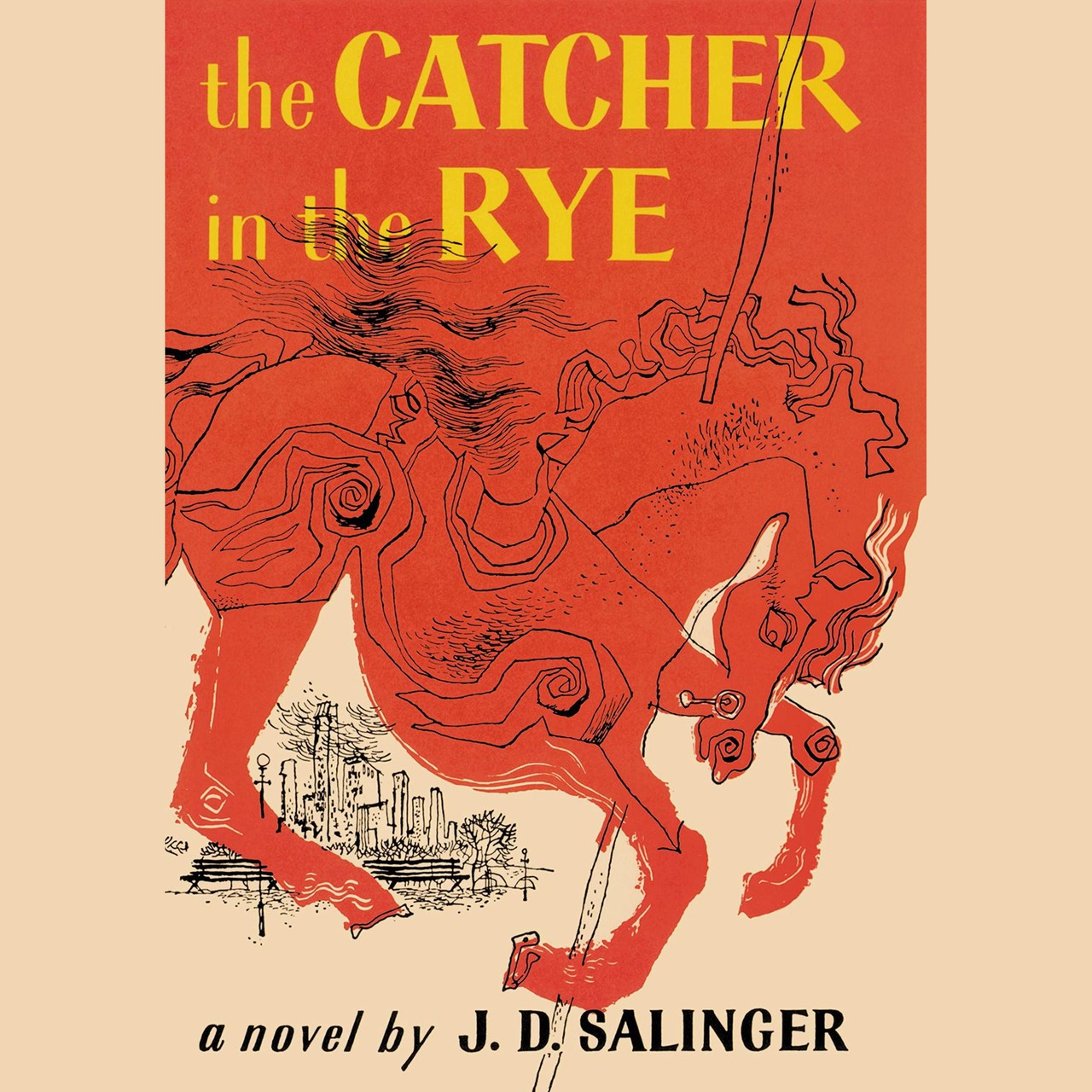 Audiobook cover for The Catcher in the Rye
