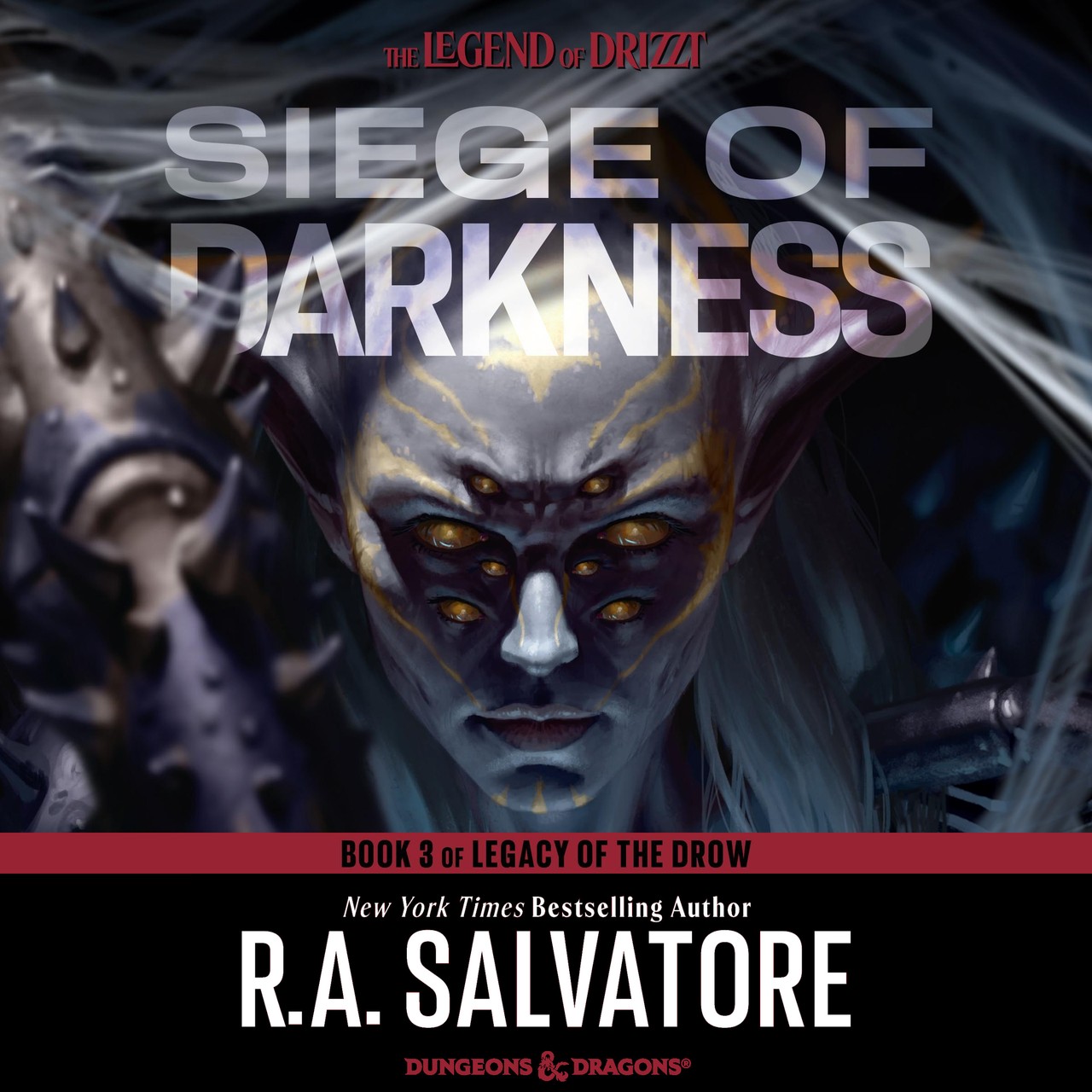 Audiobook cover for Siege of Darkness
