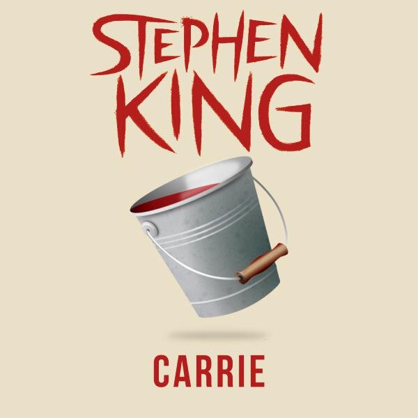 Audiobook cover for Carrie