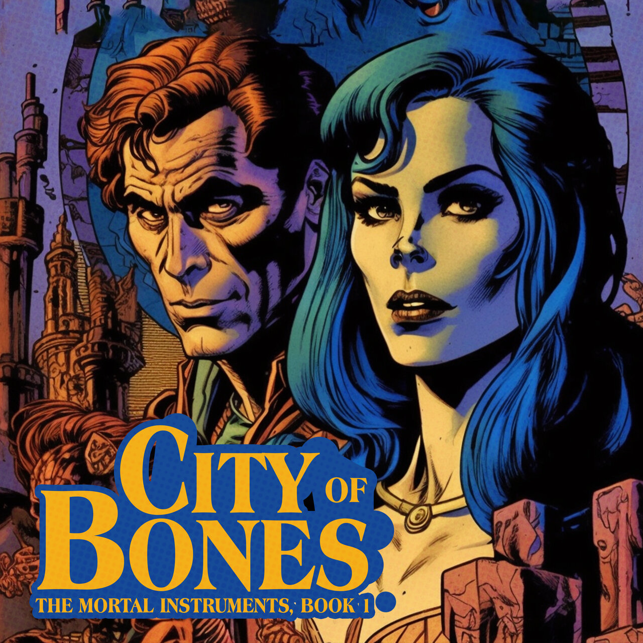 Audiobook cover for City of Bones: The Mortal Instruments Book 1