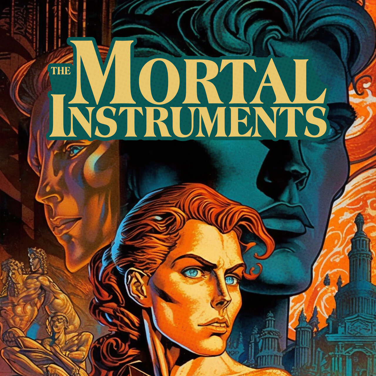 Audiobook cover for City of Bones: The Mortal Instruments Book 1