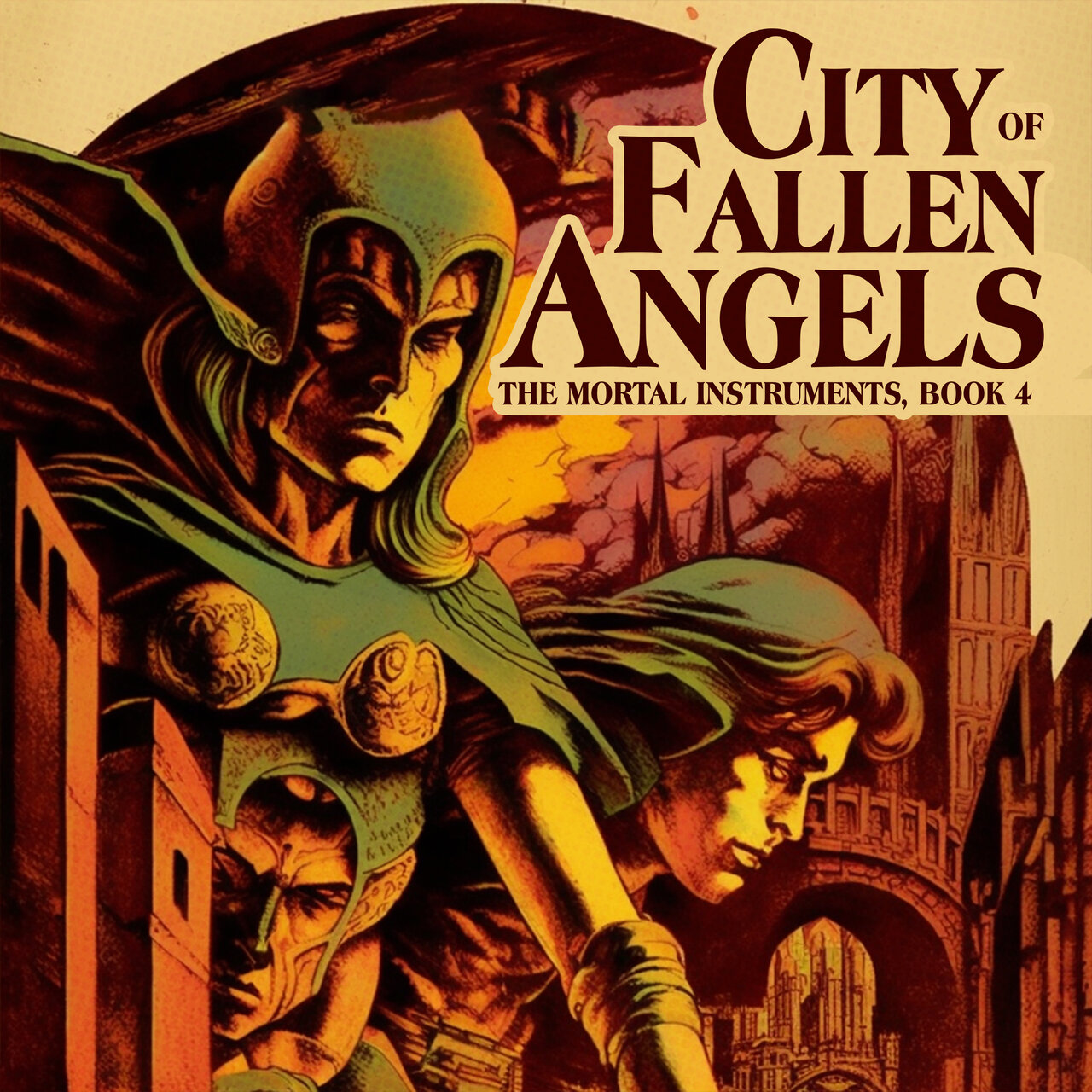 Audiobook cover for City of Fallen Angels: The Mortal Instruments Book 4