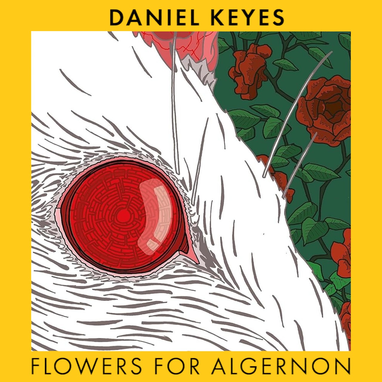 Audiobook cover for Flowers for Algernon