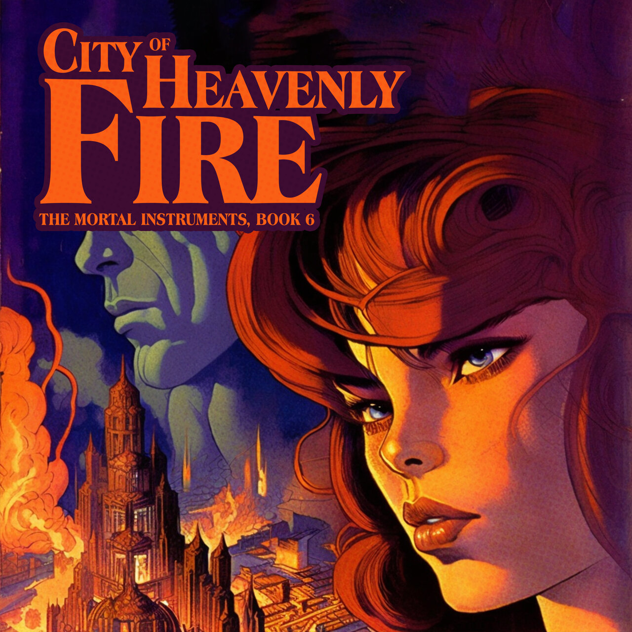 Audiobook cover for City of Heavenly Fire: The Mortal Instruments Book 6