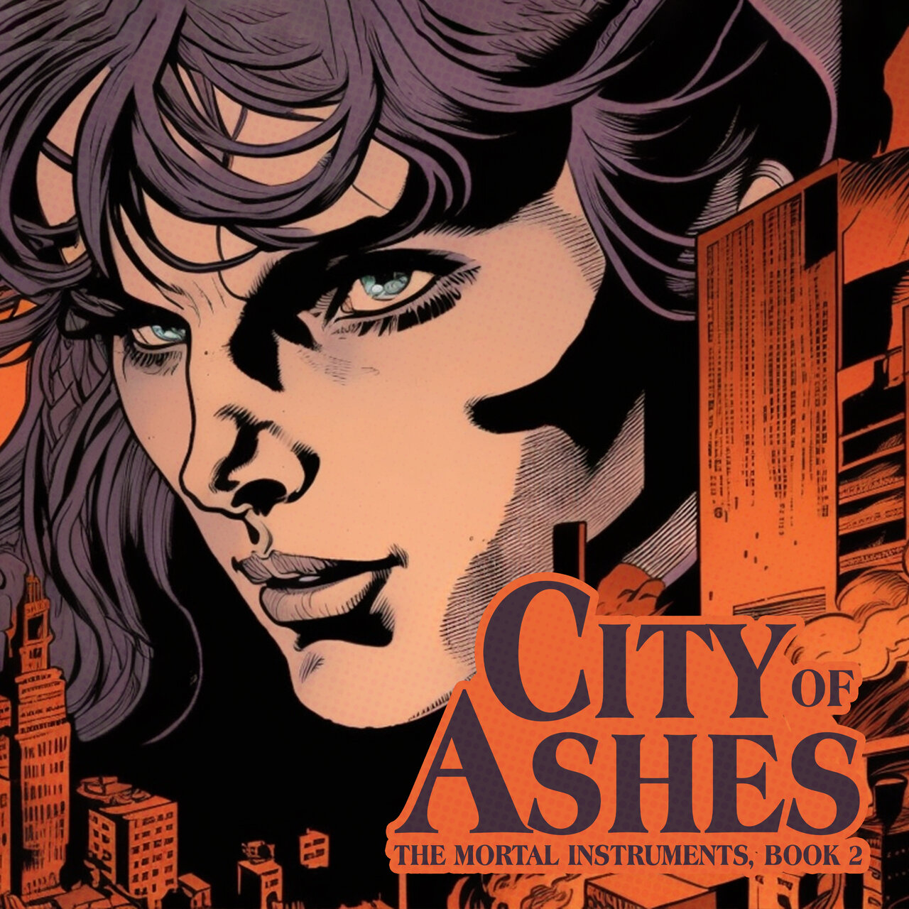 Audiobook cover for City of Ashes