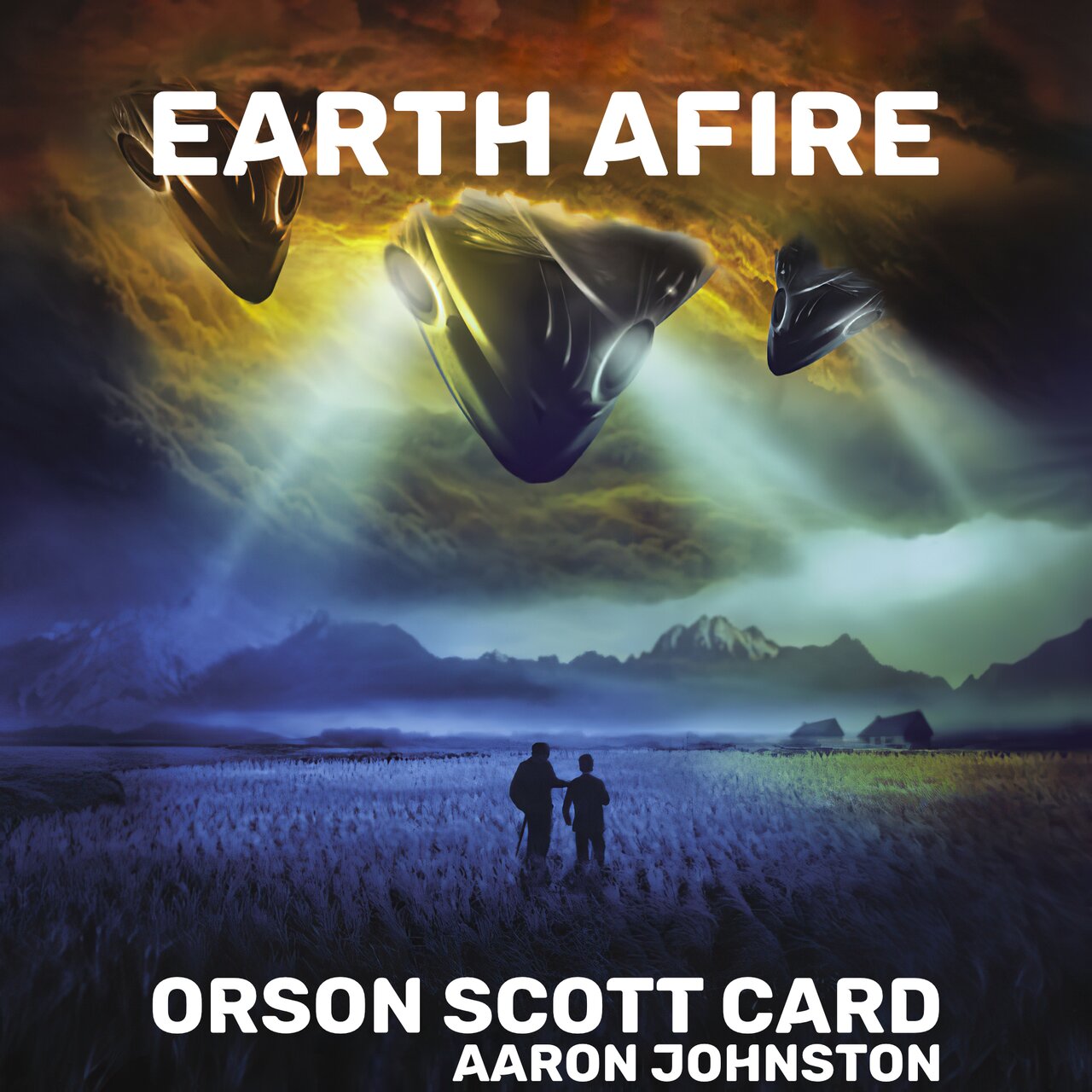 Audiobook cover for Earth Afire