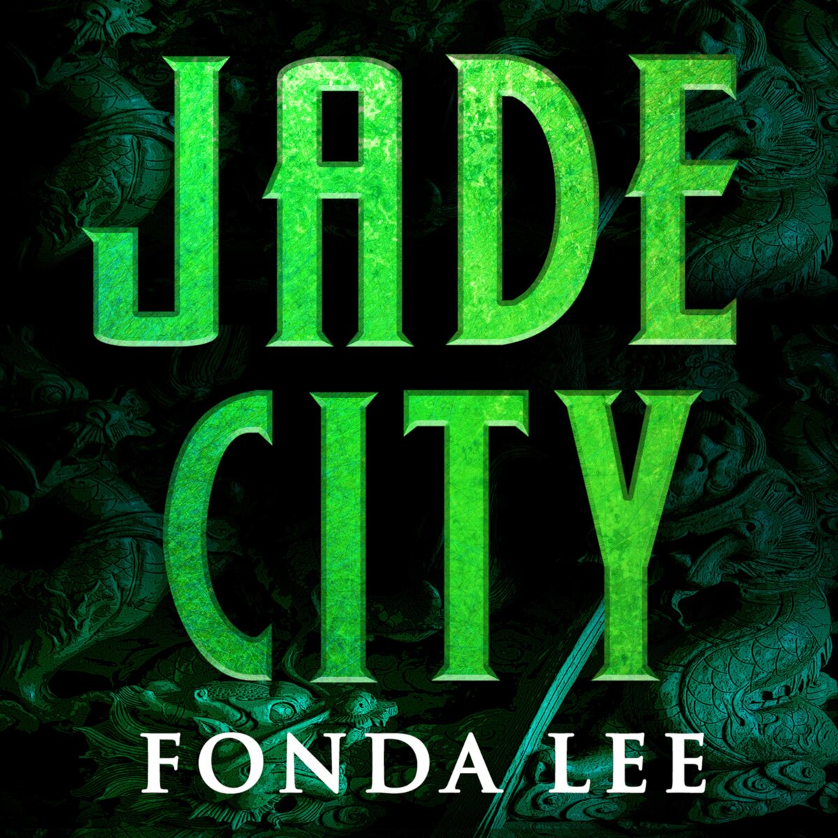 Audiobook cover for Jade City