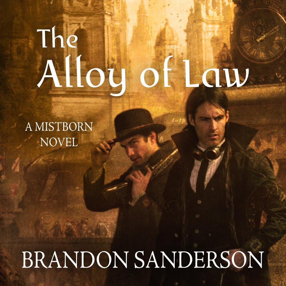 Audiobook cover for The Alloy of Law