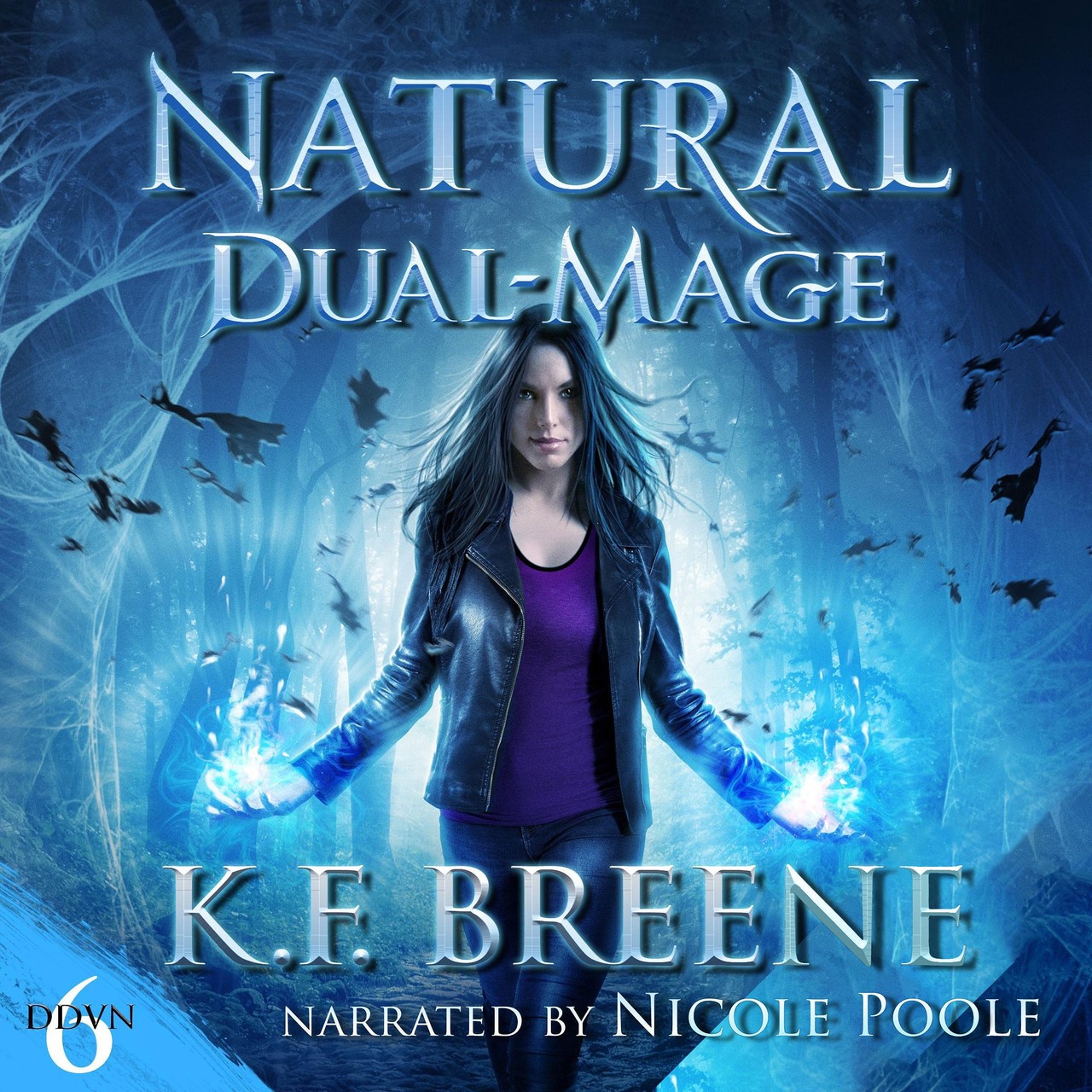 Audiobook cover for Natural Dual-Mage