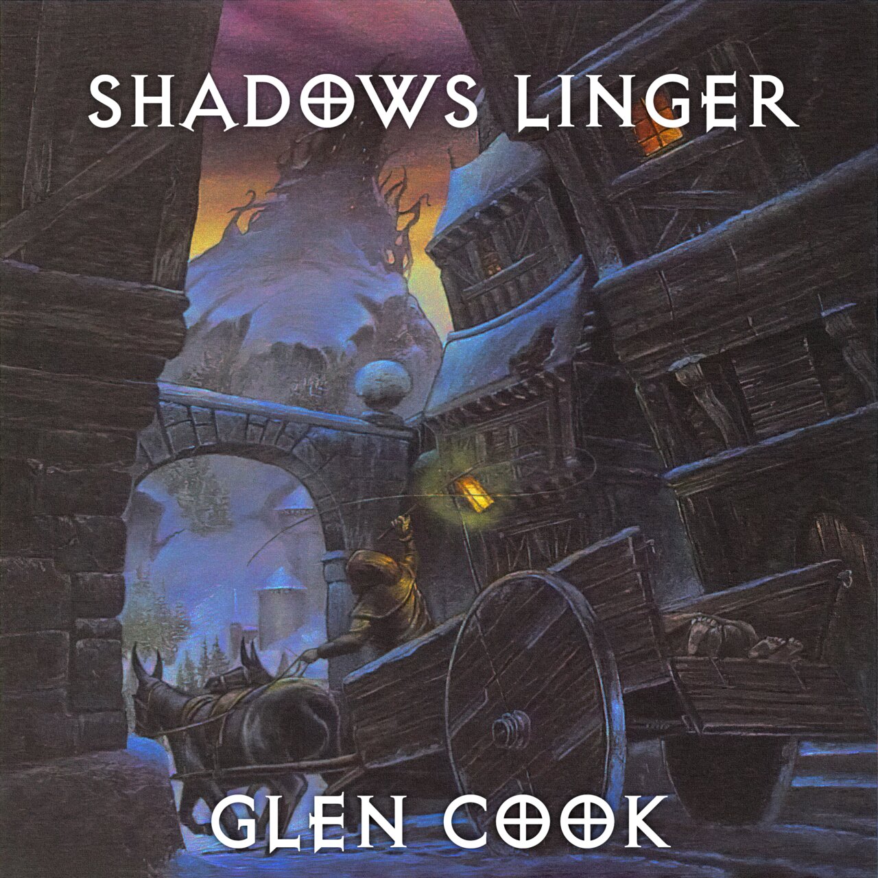 Audiobook cover for Shadows Linger