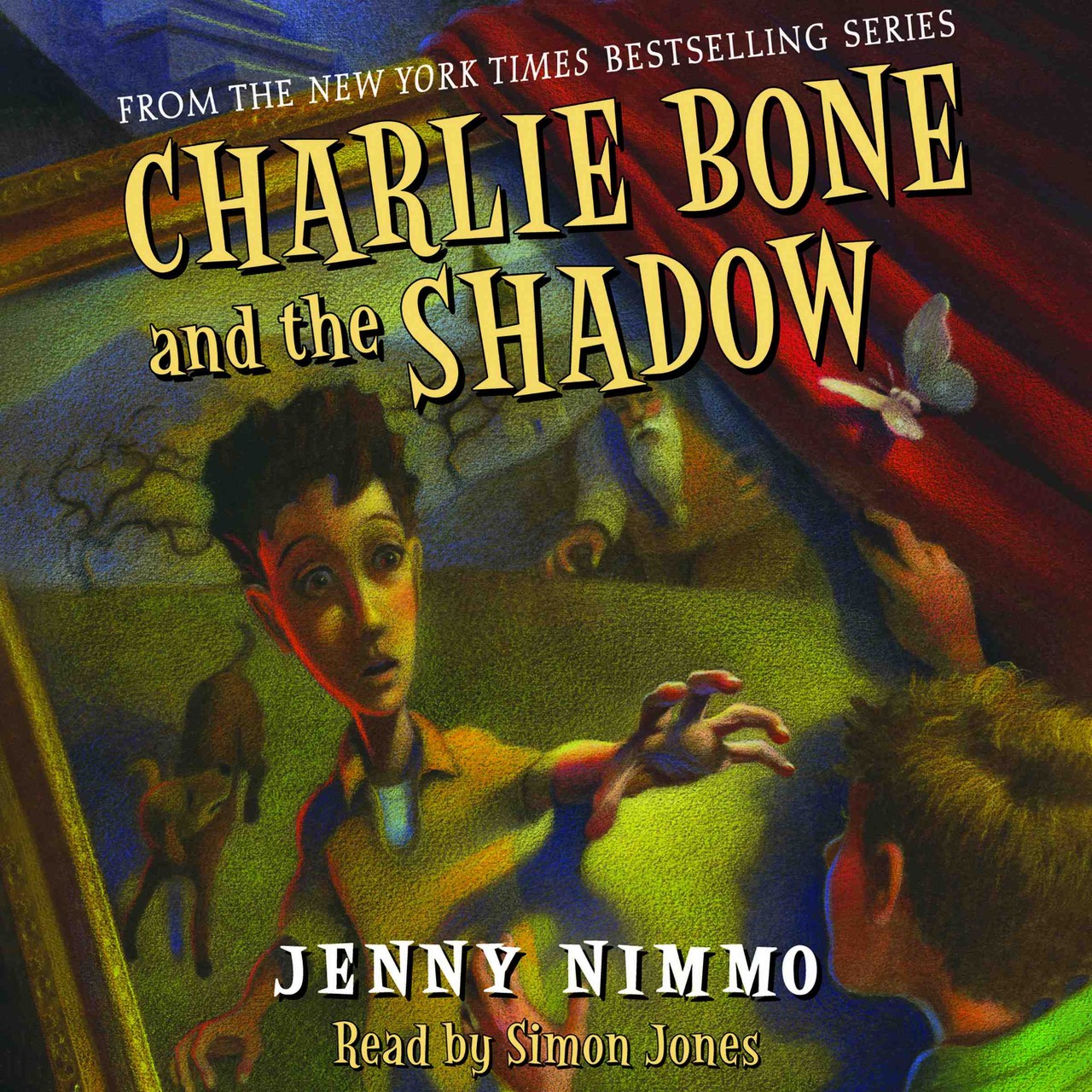 Audiobook cover for Charlie Bone and the shadow