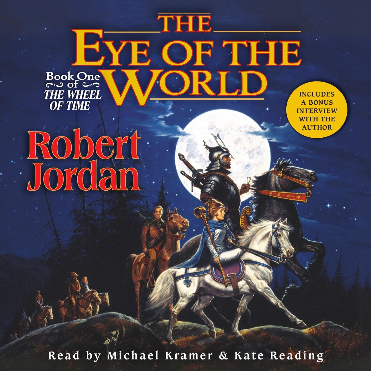 Audiobook cover for The Eye of the World: Book One of the Wheel of Time
