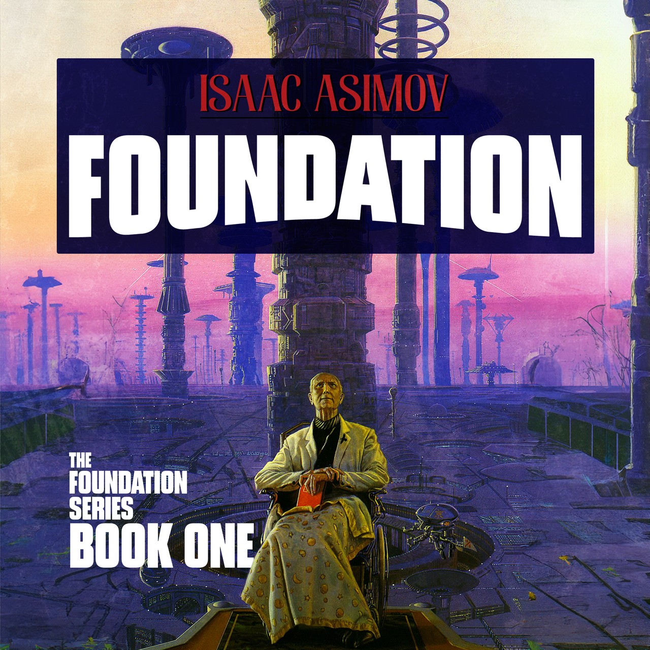 Audiobook cover for The Foundation Trilogy