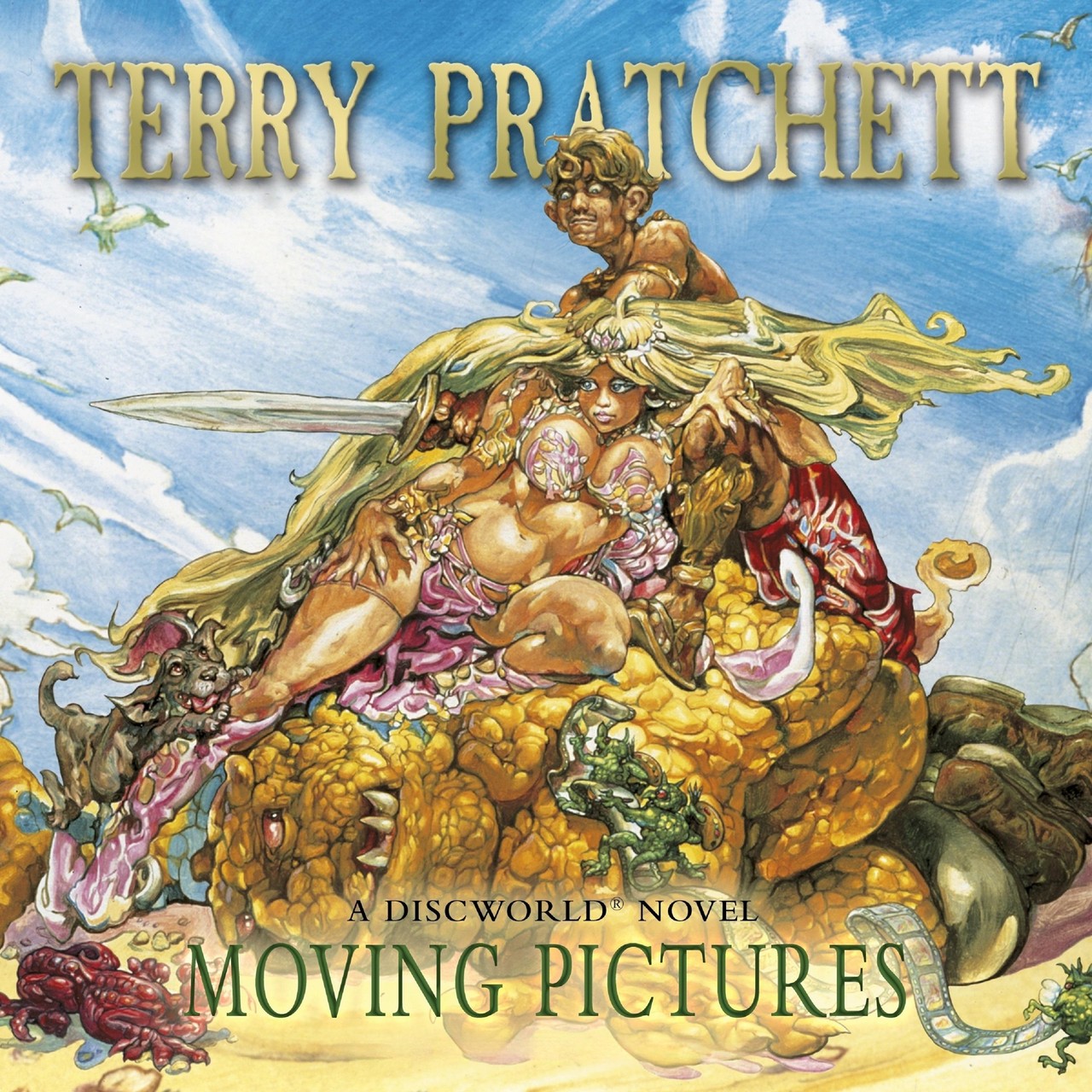 Audiobook cover for Moving Pictures