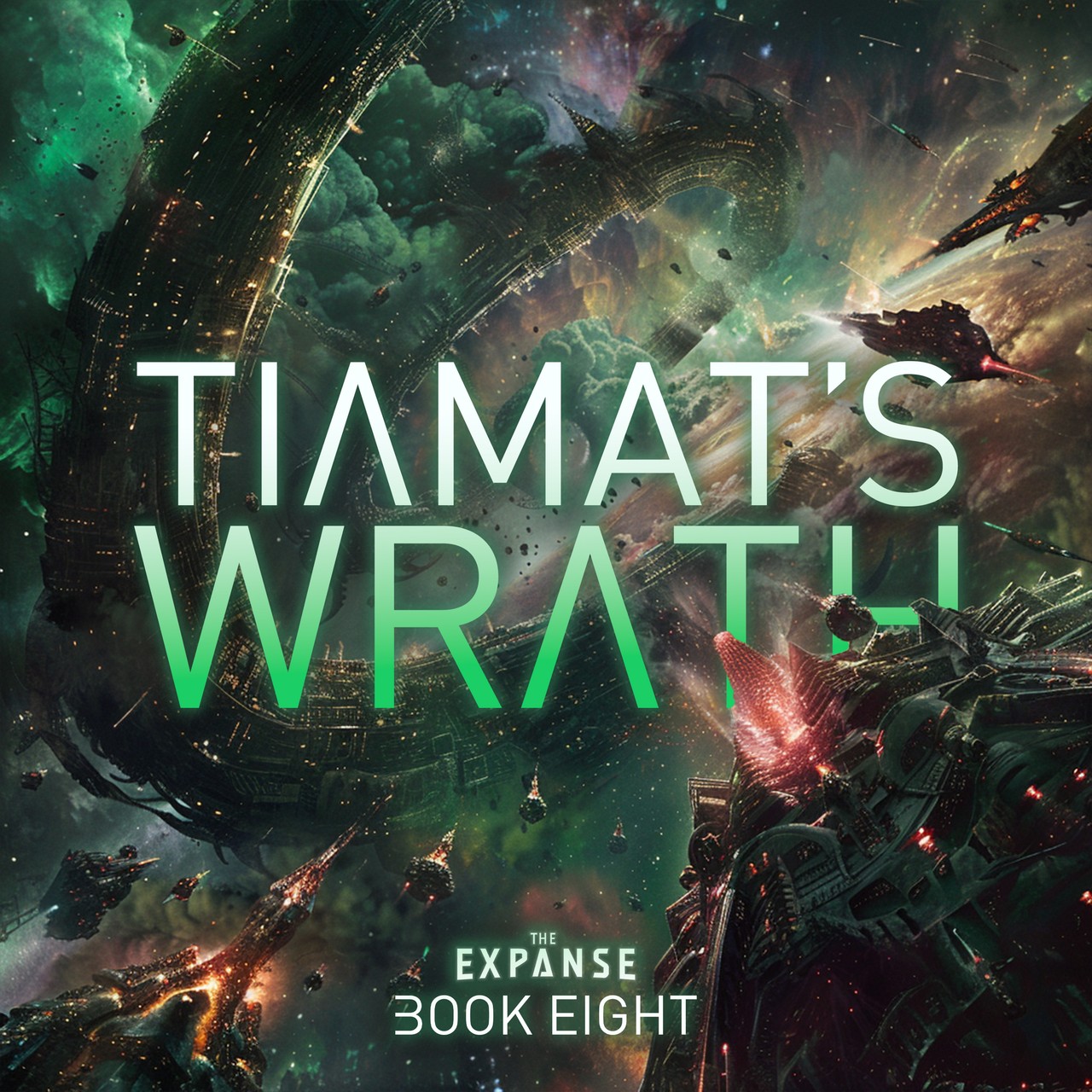 Audiobook cover for Tiamat's Wrath