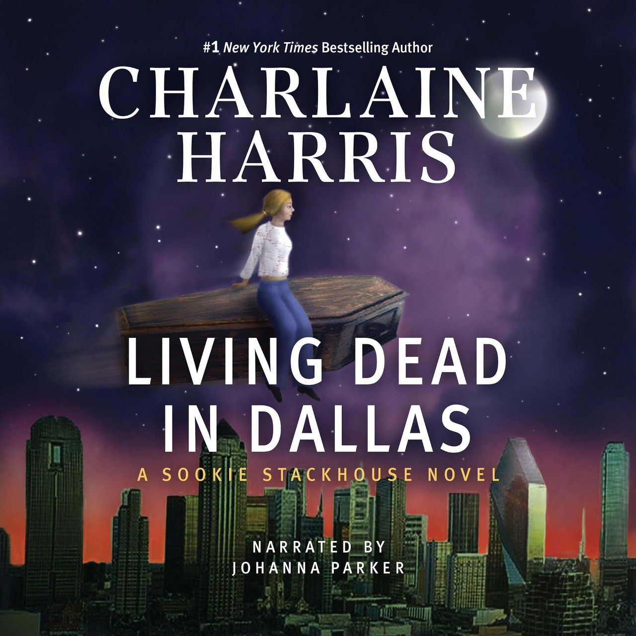 Audiobook cover for Living dead in Dallas