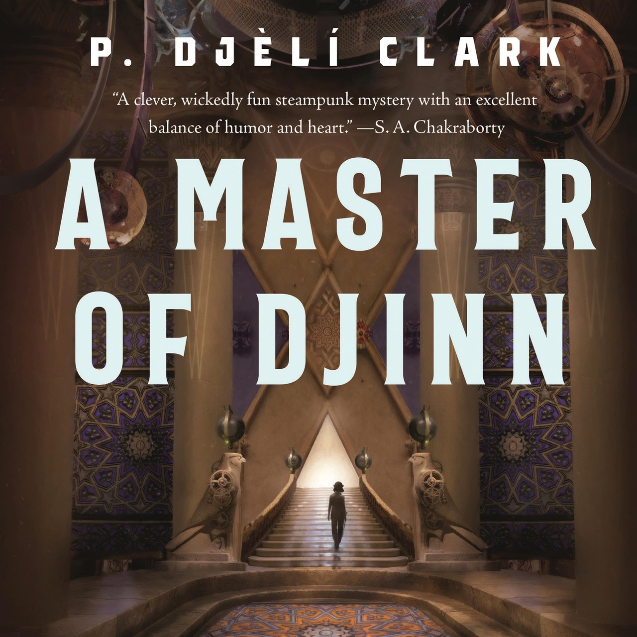Audiobook cover for A Master of Djinn