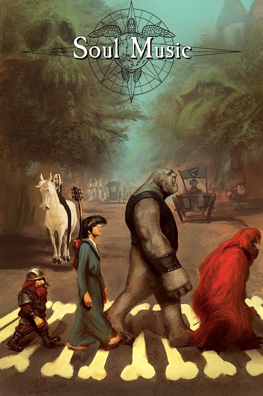Audiobook cover for Soul Music