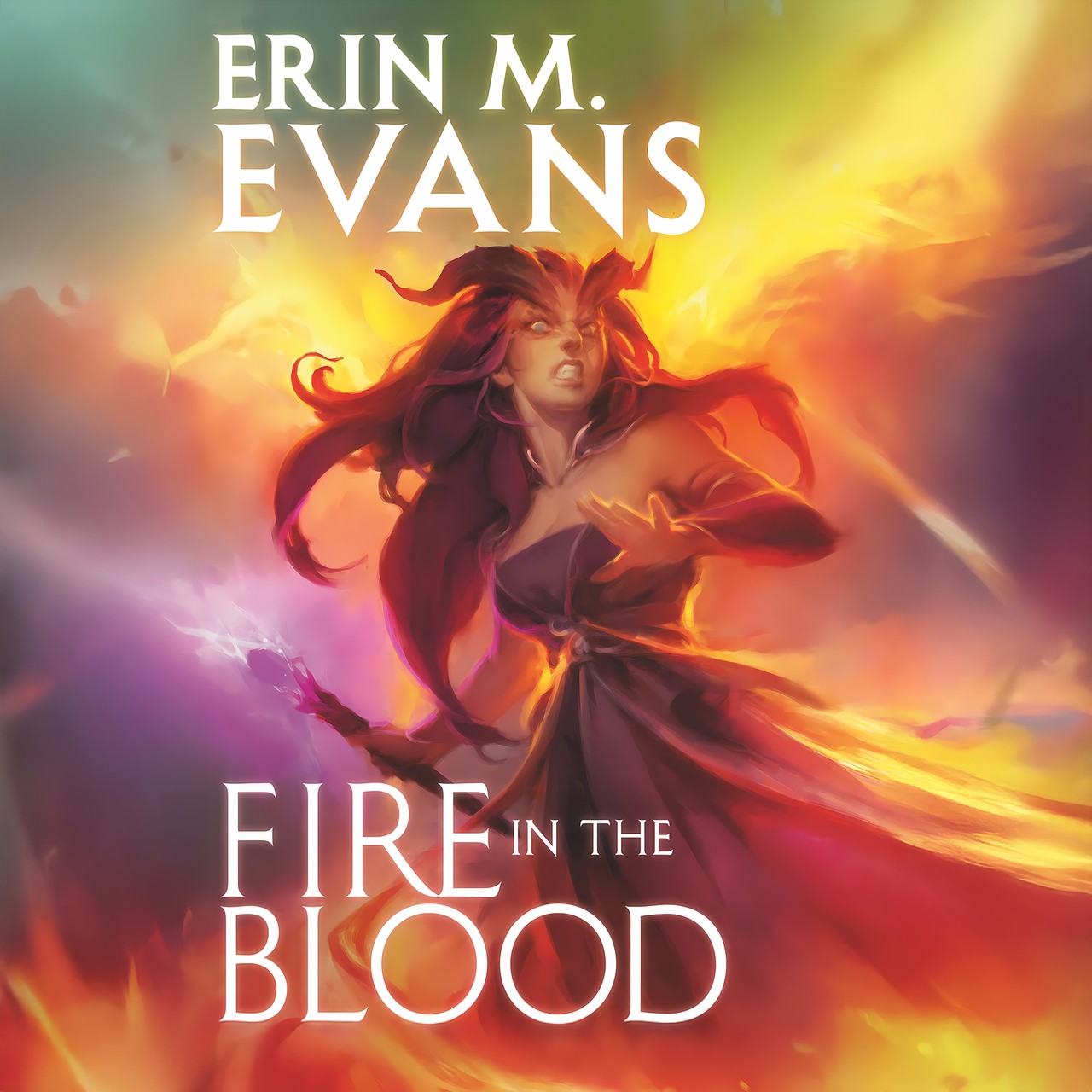 Audiobook cover for Fire in the Blood
