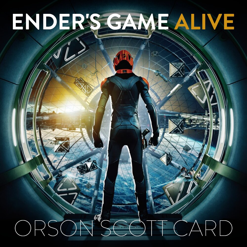 Audiobook cover for Ender's Game Alive