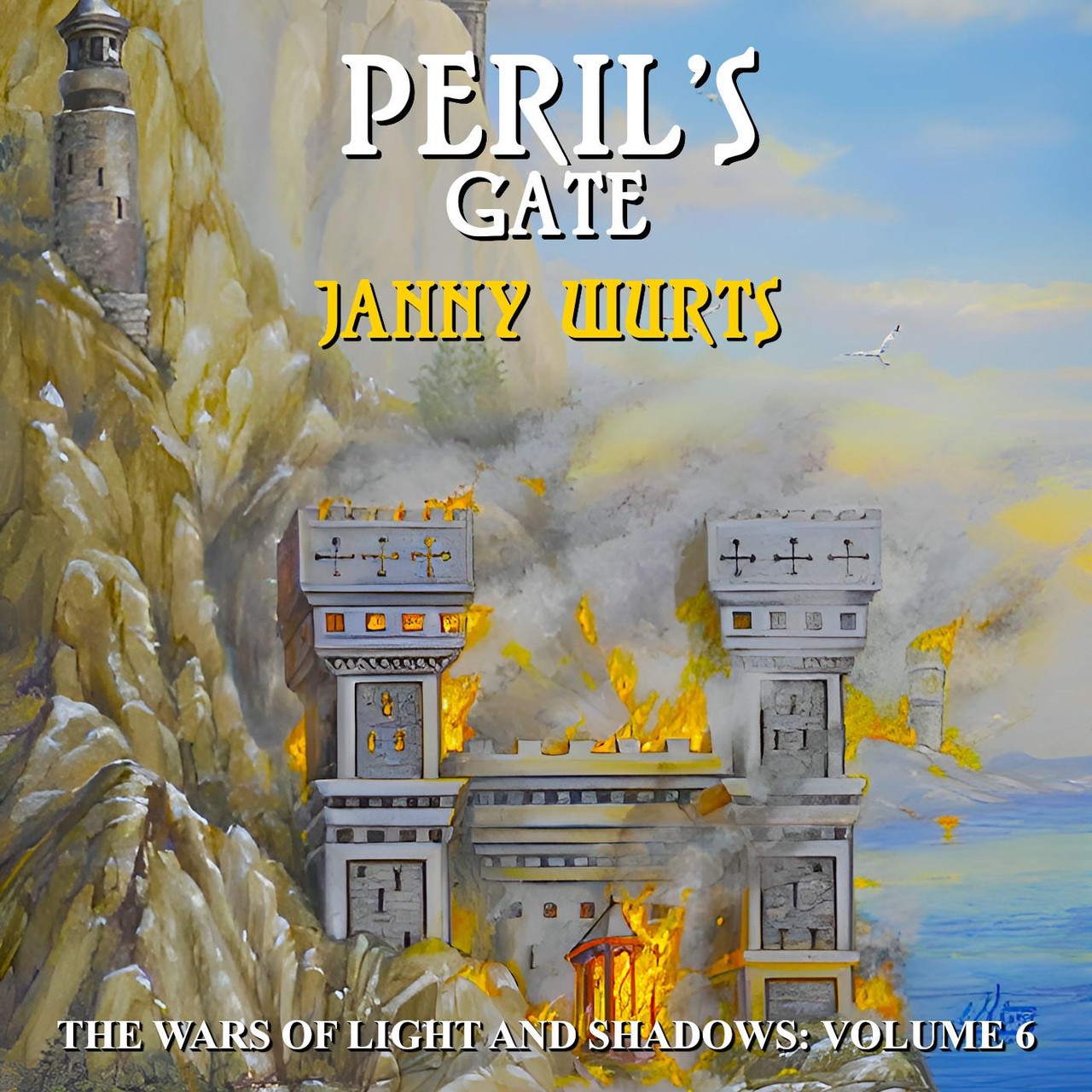 Audiobook cover for Peril's Gate (Wars of Light & Shadow)