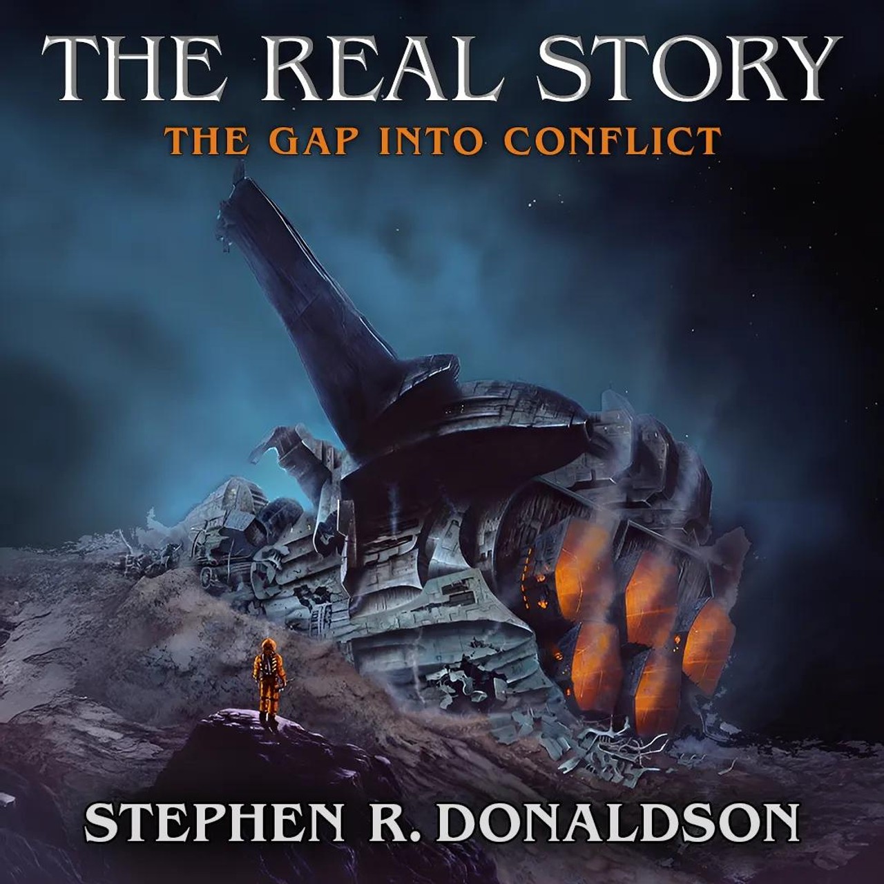 Audiobook cover for The Real Story: The Gap into Conflict