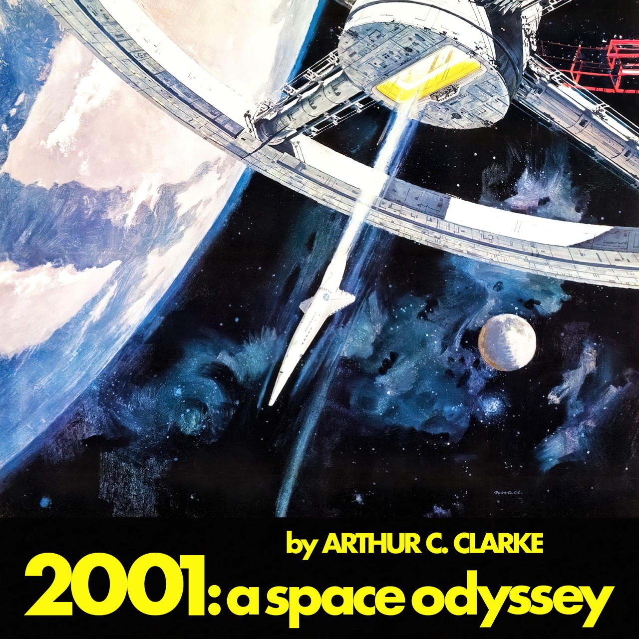 Audiobook cover for 2001: A Space Odyssey