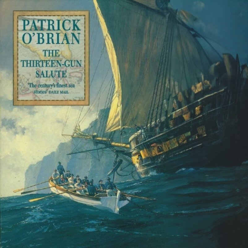 Audiobook cover for The thirteen-gun salute