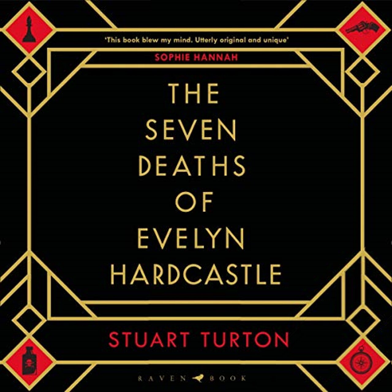 Audiobook cover for The Seven Deaths of Evelyn Hardcastle
