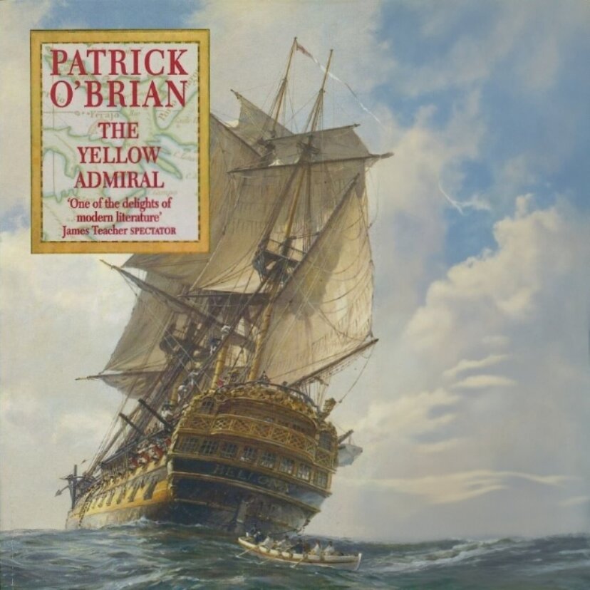 Audiobook cover for The Yellow Admiral