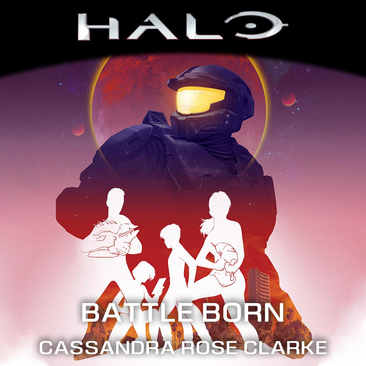 Audiobook cover for HALO