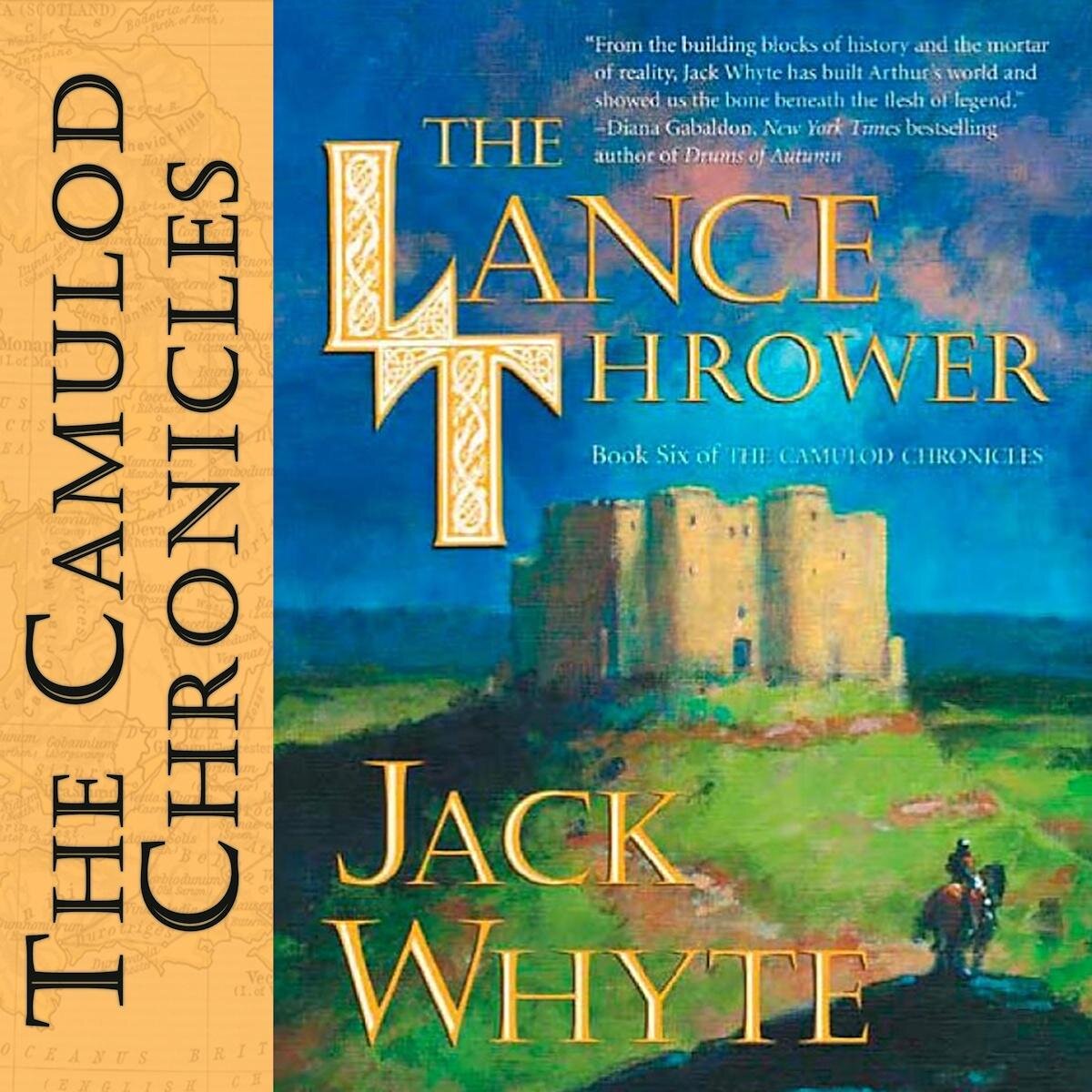 Audiobook cover for The Lance Thrower (The Camulod Chronicles, Book 6) (Camulod Chronicles)