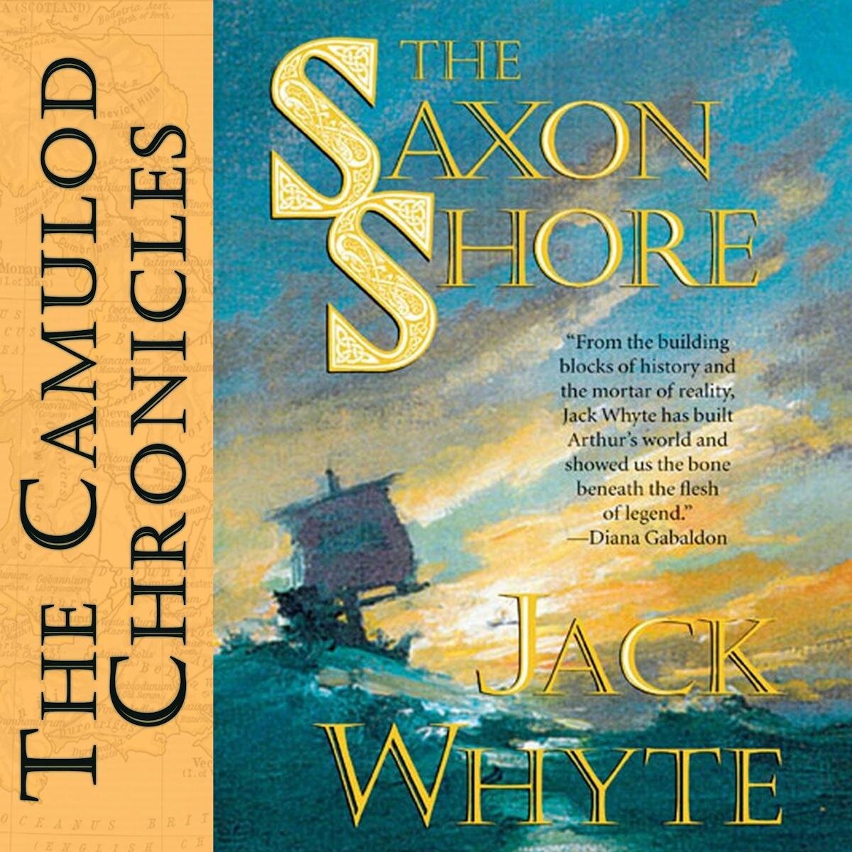 Audiobook cover for The Saxon Shore (The Camulod Chronicles, Book 4)