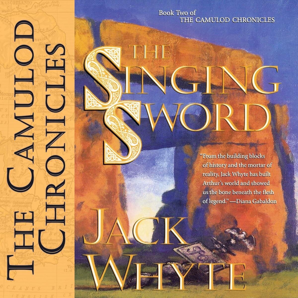 Audiobook cover for The Singing Sword (The Camulod Chronicles, Book 2)