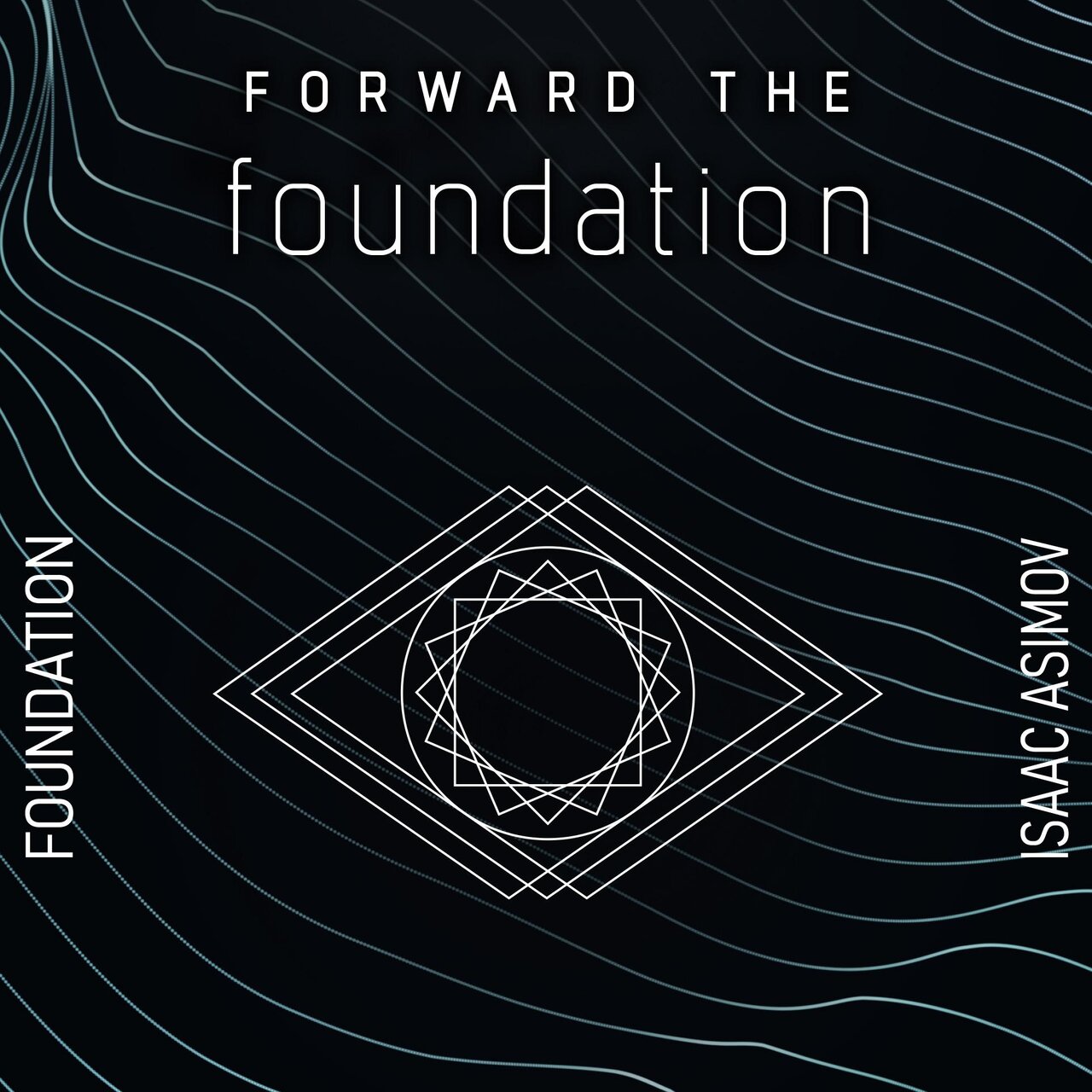 Audiobook cover for Forward the Foundation