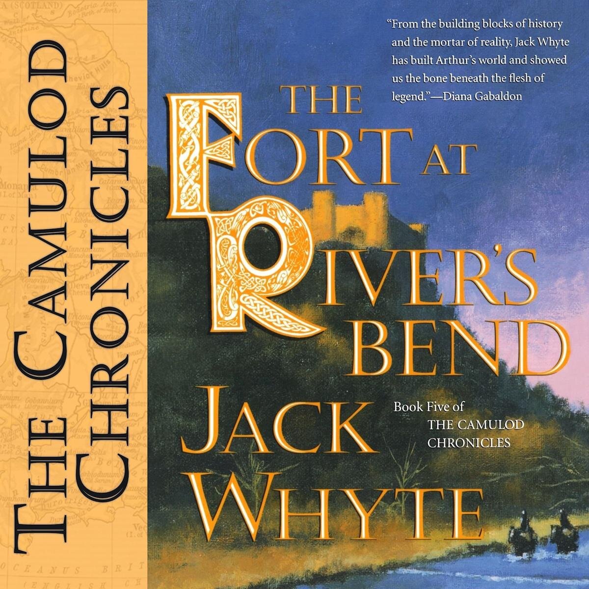 Audiobook cover for The Fort at River's Bend (The Camulod Chronicles, Book 5)