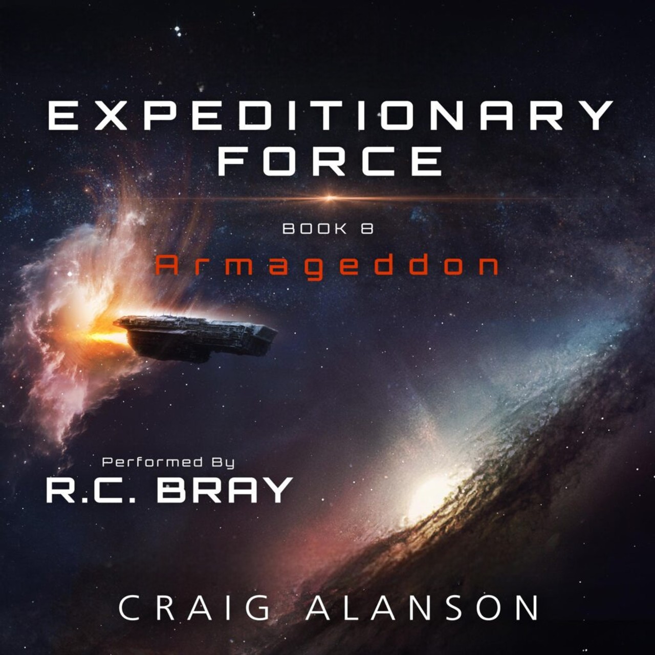 Audiobook cover for Armageddon